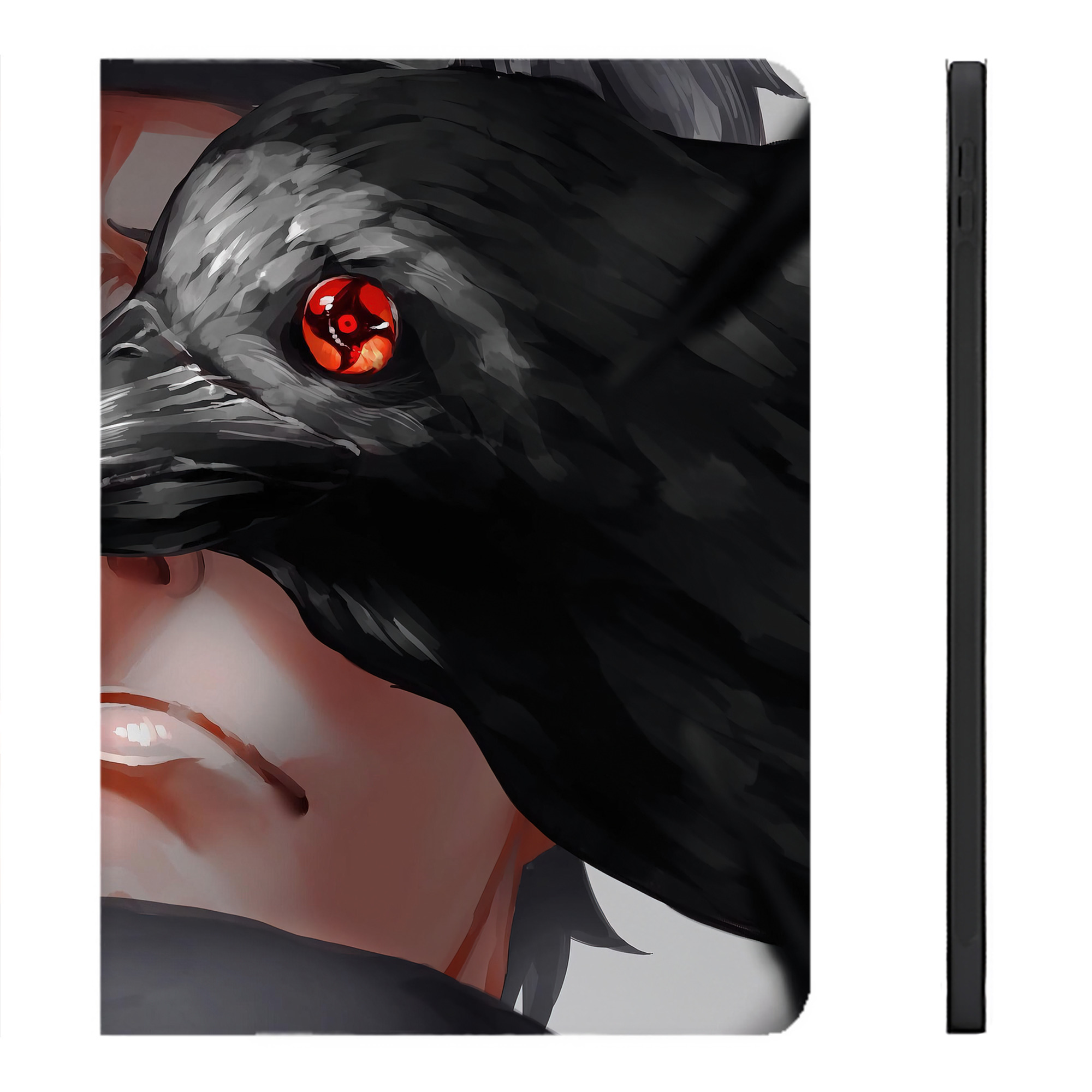 （画像用） NARUTO -ナルト- NARUTO -ナルト- 疾風伝 IPadケース ペンホルダー付き ブックスタイルデザイン